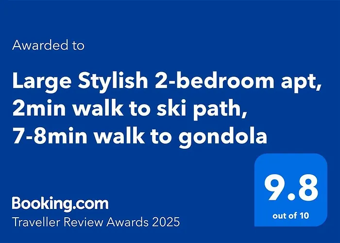 Apartment Large Stylish 2-bedroom Near Road, 5 Min To Gondola & Bar Street Bansko